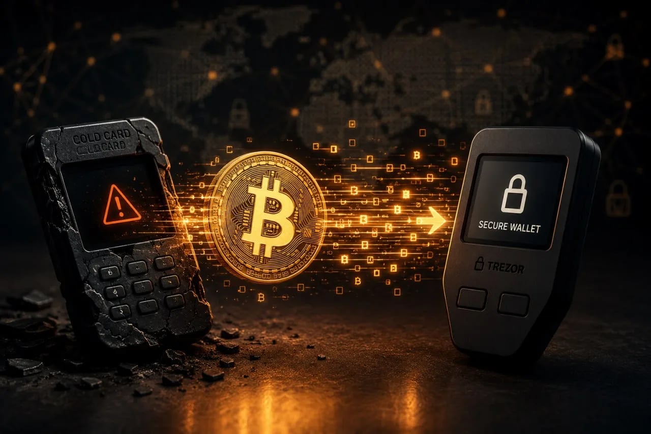 210.000 bitcoin lasciano i wallet dei long-term holder dopo l'hack Coldcard